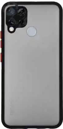 बैक कवर फॉर Realme Narzo 20 (ब्लैक , हार्ड केस )