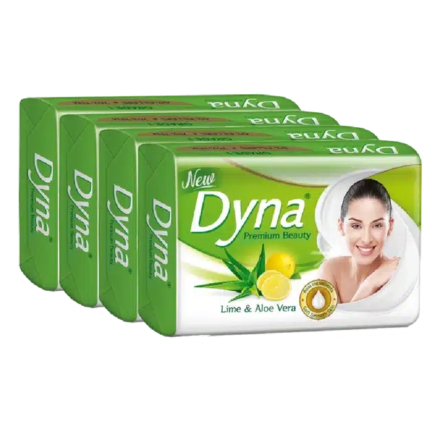 Dyna Lime & Aloevera Extracts 4X41 g (Pack of 4)