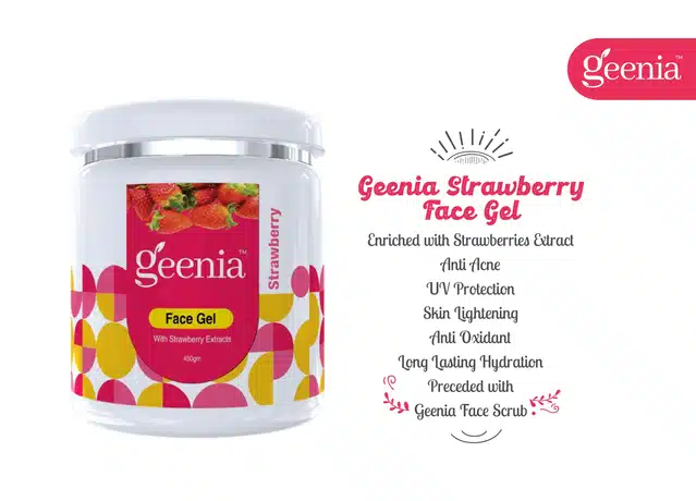 Geenia Strawberry Face Gel (450 g)