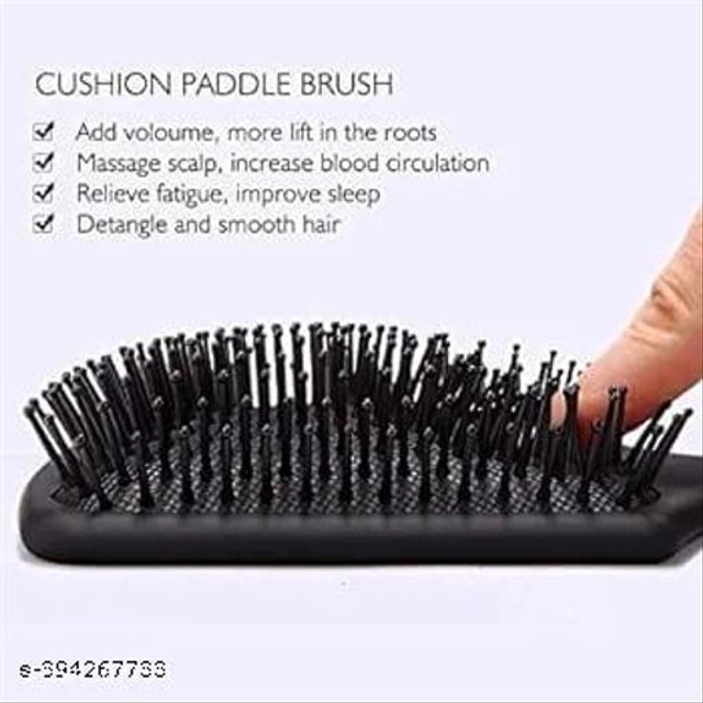 Plastic Hair Comb Set (Black, Set of 12)