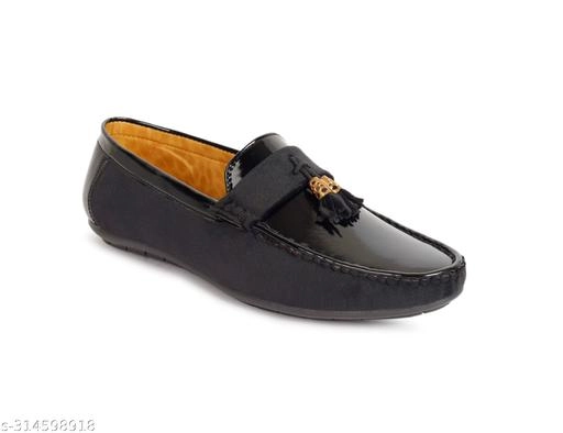 Loafers for Men (Black, 6)