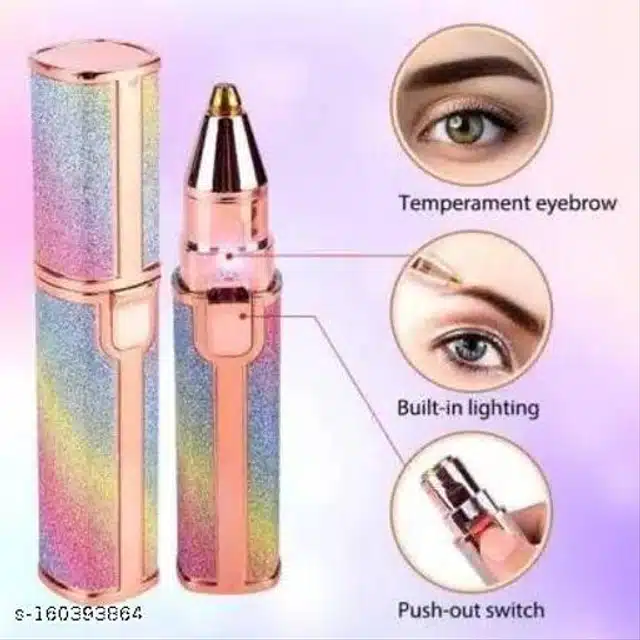 2 in1 Eyebrow Trimmer (Multicolor)