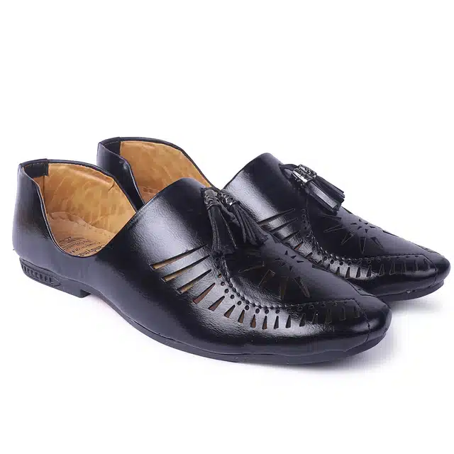 Juttis for Men (Black, 9)