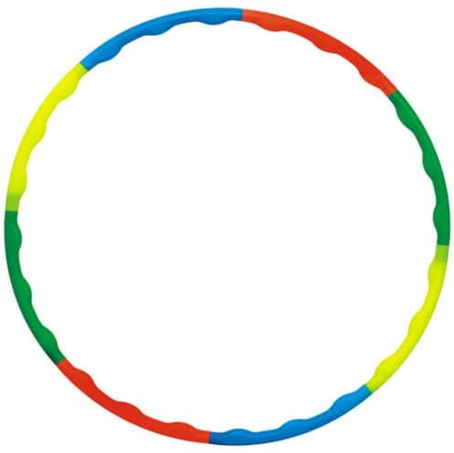 Adjustable 10 Pcs Plastic Hula Hoop Ring Set for Kid (Multicolor, Set of 1)