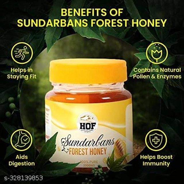 House Of Farms Sundarbans Wild Forest Honey (200 g, Pack of 2)