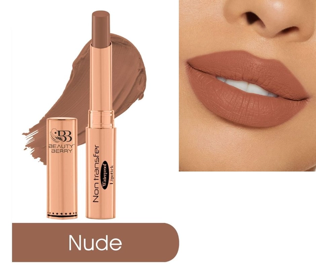 Beauty Berry Waterproof Long Lasting Absolute Lipstick (Nude)