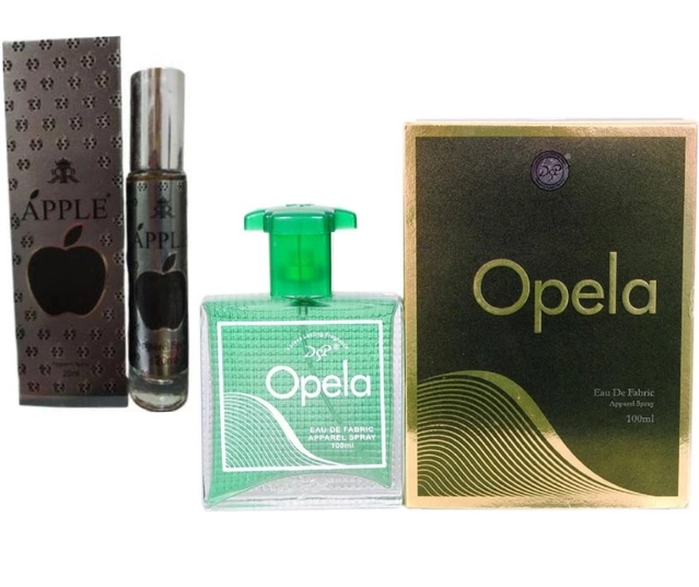 Combo of DSP Opela (100 ml) & Apple (20 ml) Perfume for Men & Women (Set of 2)