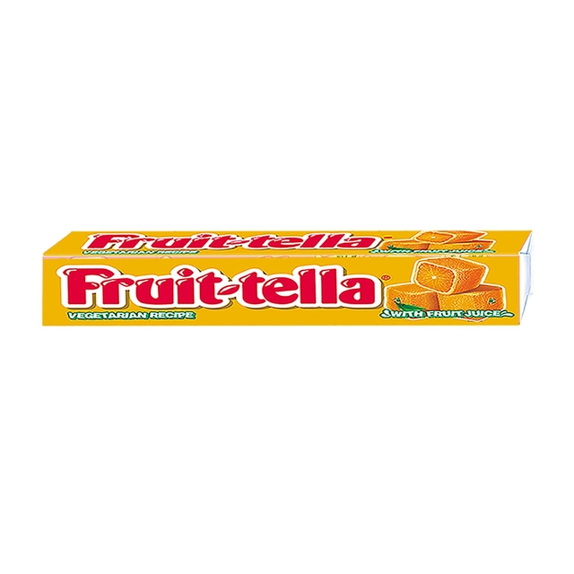 Fruittella, Orange Flavour Chewy Toffee Stick 45 g