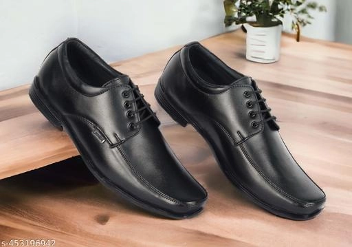 Formal Shoes for Men (Black, 6)