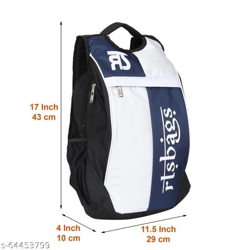 Fabric Backpack for Men & Women (Multicolor)