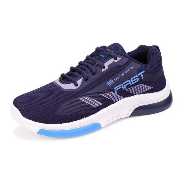 Sports Shoes For Men (Pack Of 2) (Grey & Blue, 7) (SLI-16)