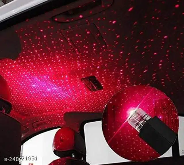 Car Interior Decoration Laser Light (Red)