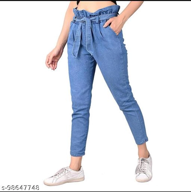 Denim Jeans for Women (Blue, 28)