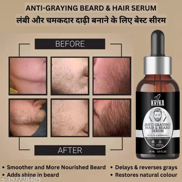 KRIKA Beard Growth Serum (30 ml)