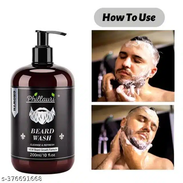 Phillauri Foaming Beard Wash (200 ml)