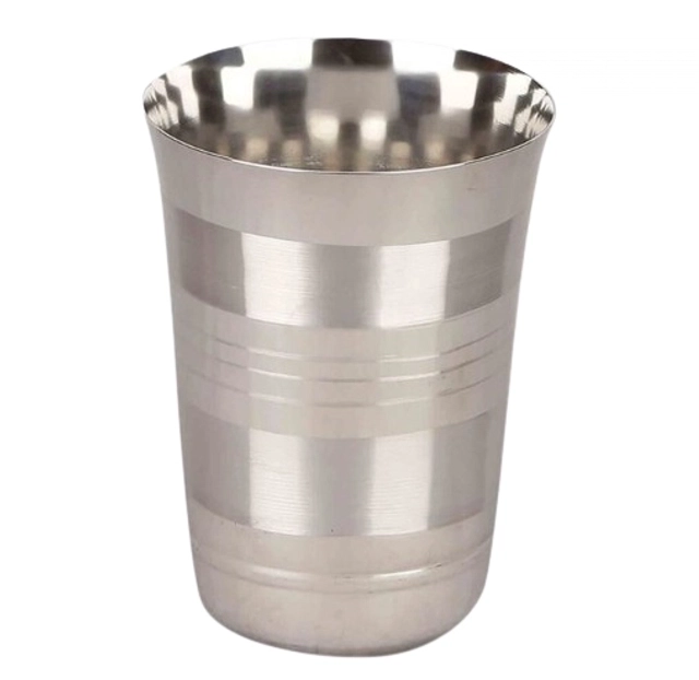 NIVIS Stainless Steel Fortuner Tumbler (195 ml each, pack of 4)