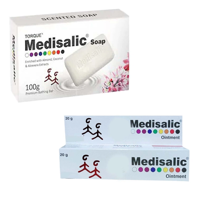 Medisalic Anti-Ageing Face Cream (100 g) & Bathing Soap (20 g) (Set of 1)