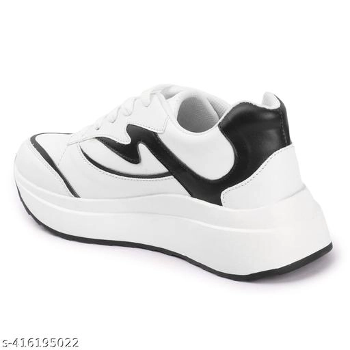 Casual Shoes for Women (White, 3)