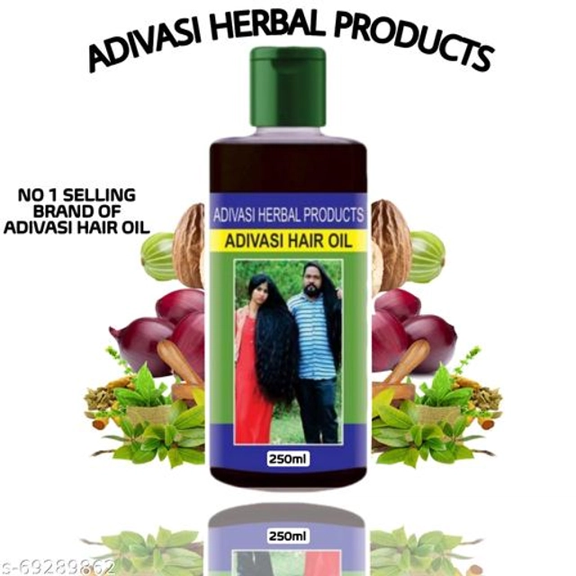 Adivasi Herbal Hair Oil (100 ml, Pack of 4)