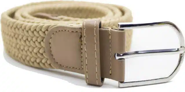 Canvas Belt for Men (Beige, 42)