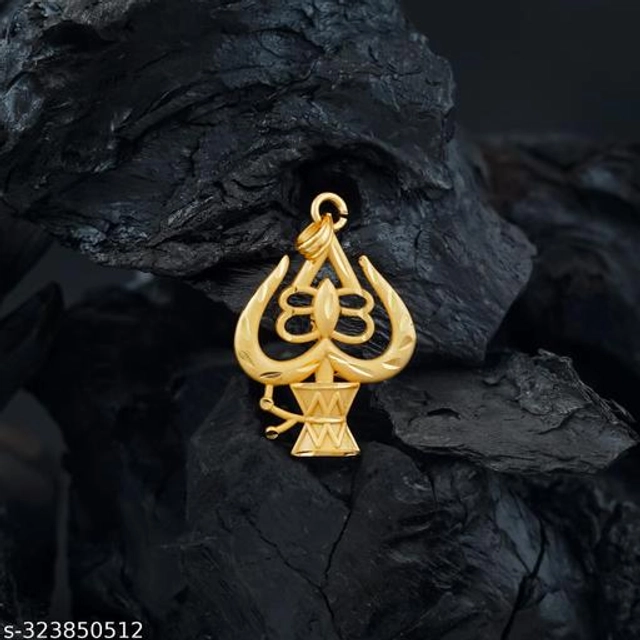 Brass Pendant for Men & Women (Multicolor)