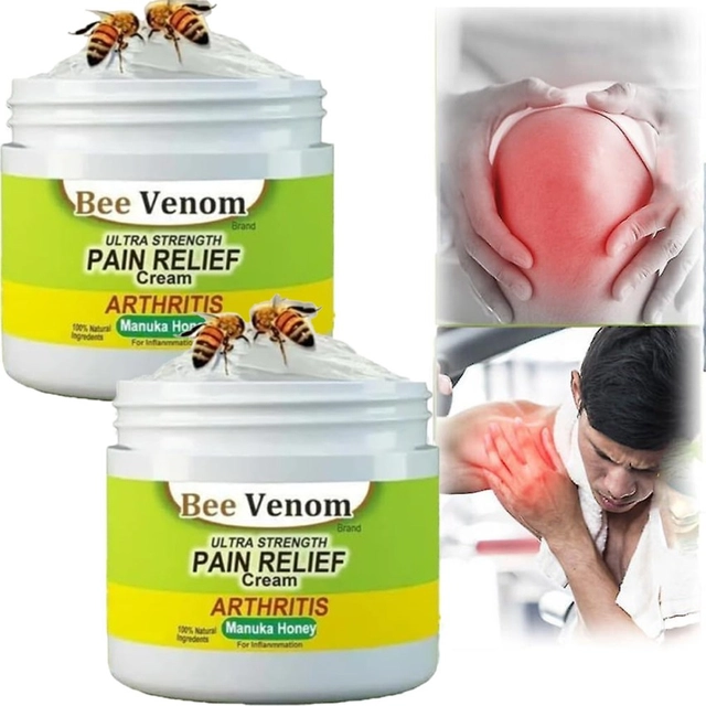 Bee Venom Ultra Strength Joints Pain Relief Cream (30 g, Pack of 2)