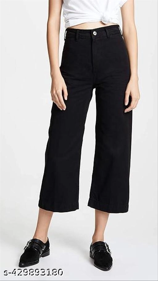 Denim Jeans for Women (Black, 28)