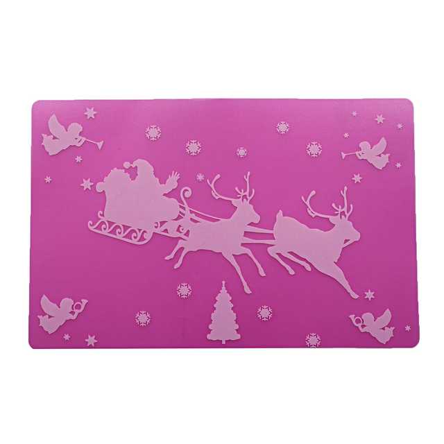 Multipurpose Refrigerator Mats (Pink, 12 X 17 Inch) (Pack of 8) (W-137)