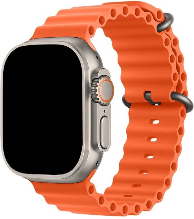 Smartwatch For Men & Women (Orange, Free Size) As