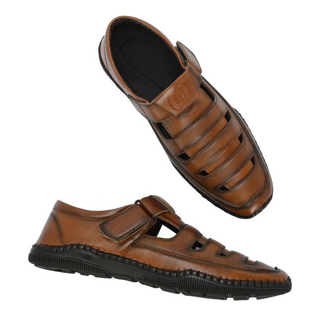 Sandals for Men (Tan, 6)