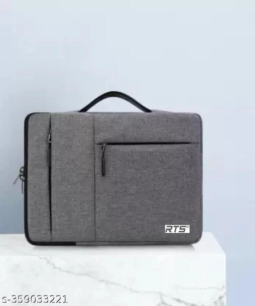 Nylon Laptop Bag (Grey)