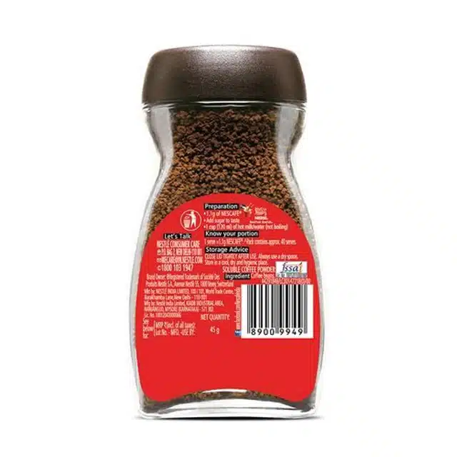 Nescafe Classic Coffee Powder Jar 45 g