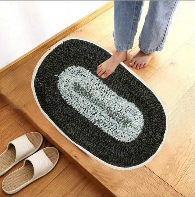Door mat for Home (Multicolor, 13x20 inches) (Pack of 5)
