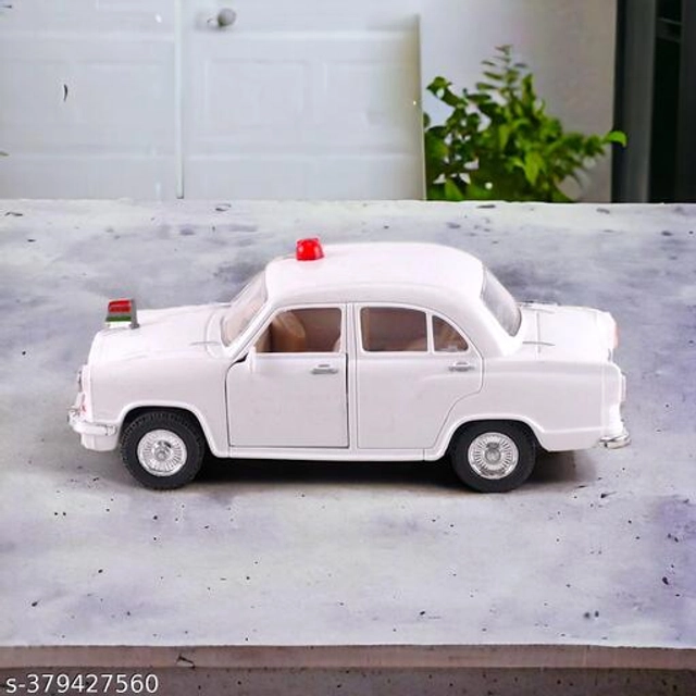 Ambassador Car Toy for Kids (White)