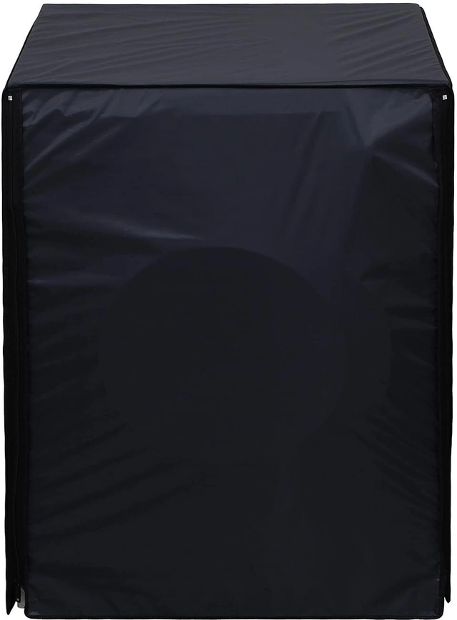 Polyester Washing Machine Cover (Black)