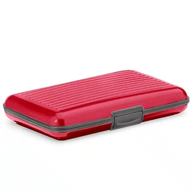 RFID Blocking Card Holder (Red)