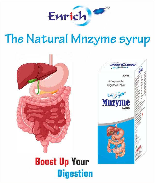 Enrich Plus Mnzyme Digestive Tonic (200 ml, Pack of 3)