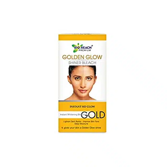 Golden Glow Bleach for Unisex (Multicolor)