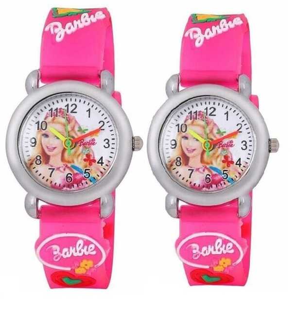 Watchstar Kids Watch for Boys & Girls (Pink) (Pack of 2) (ME-38)