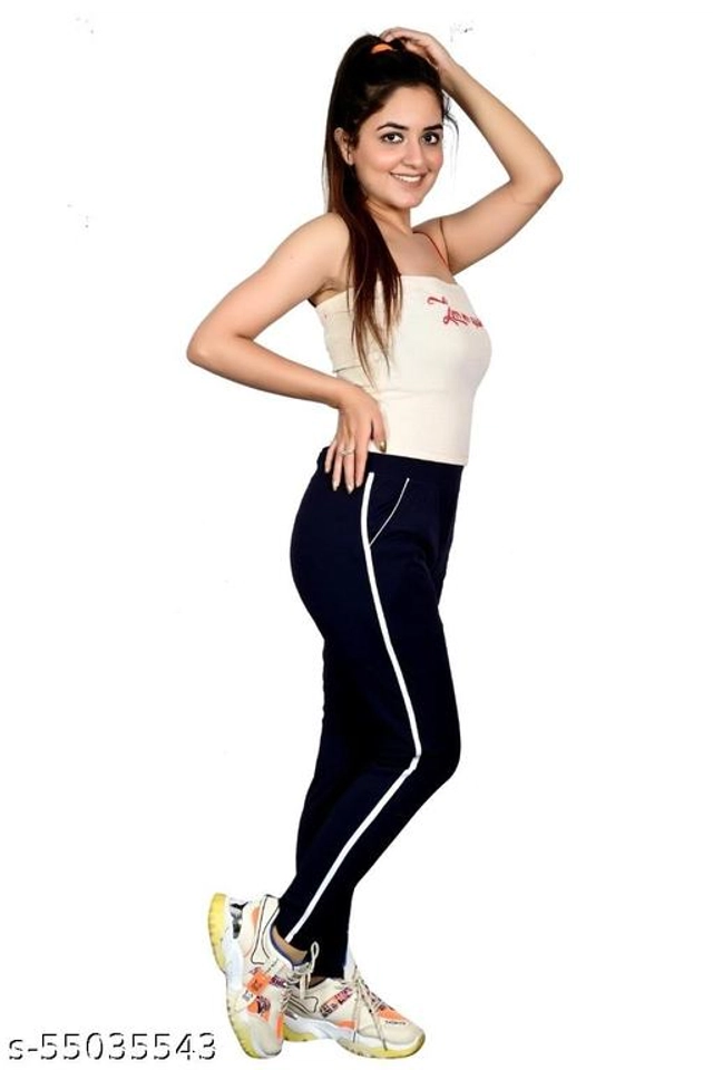 Trackpants for Women (Black, 28)