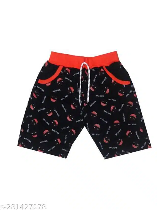 Shorts for Boys (Multicolor, 4-5 Years) (Pack of 3)