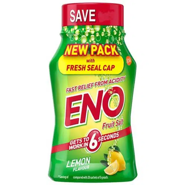 Eno Fruit Salt Lemon Flavour100 g (Bottle)