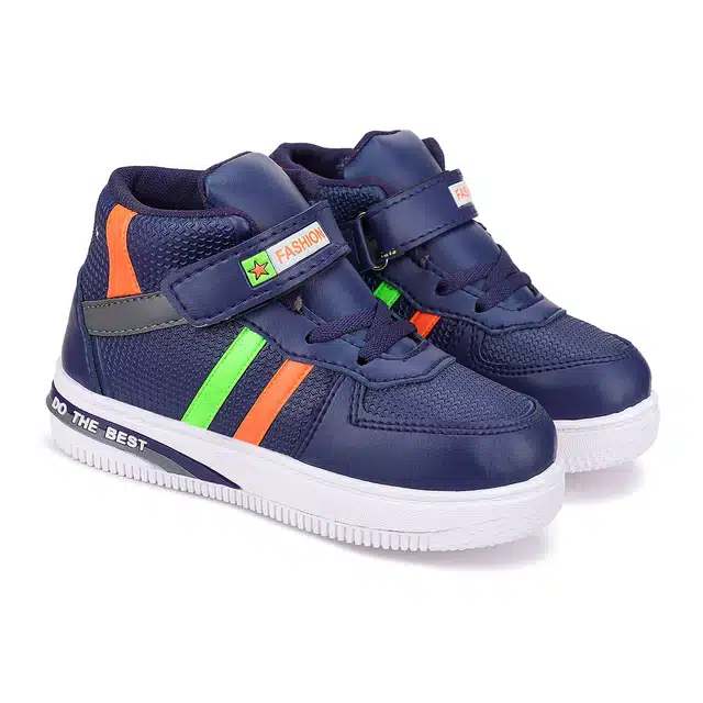 Sports Shoes for Boys (Blue & White, 1)