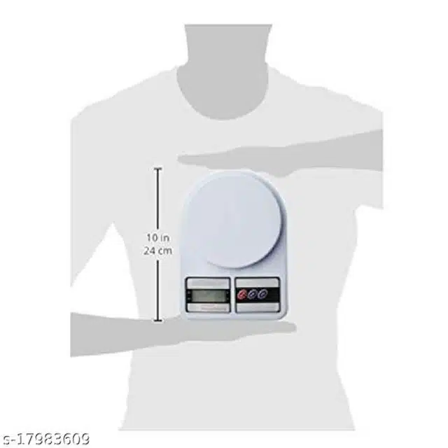 Kitchen Digital Weighing Scale (White)