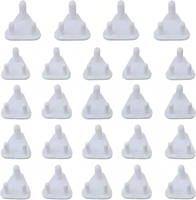 Electric Socket Plug Cover (Pack of 5, White)