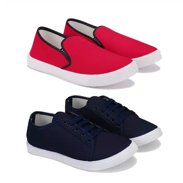 Combo of Casual Shoes & Sneakers for Men (Pack of 2) (Multicolor, 9)