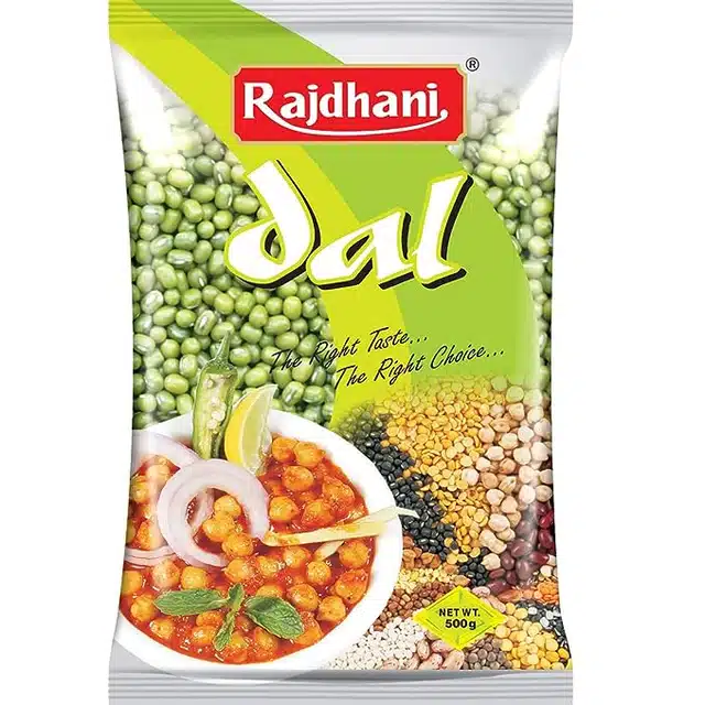 राजधानी मूंग साबुत दाल 500 g