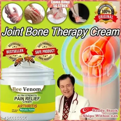 Bee Venom Ultra Strength Joints Pain Relief Cream (30 g, Pack of 2)