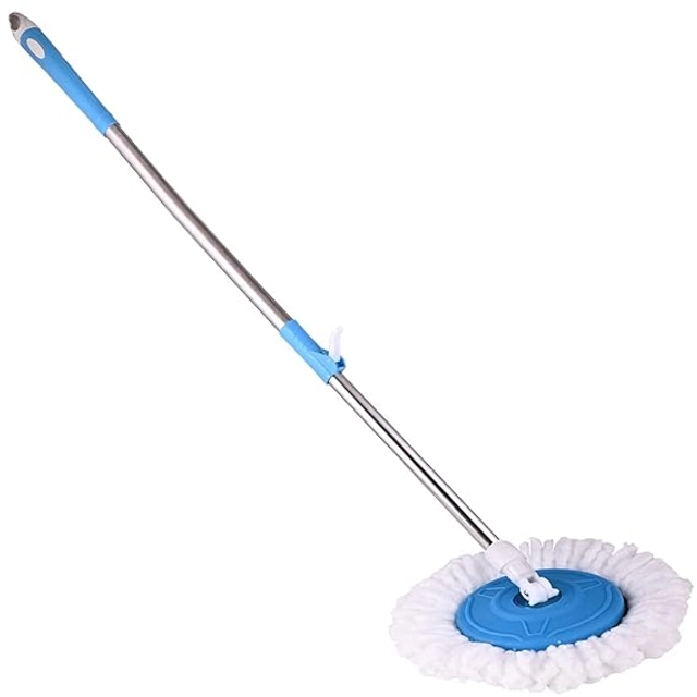 Metal 360 Degree Spin Mop (Blue)