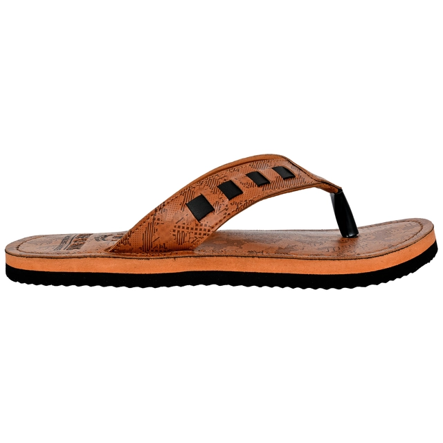 Flipflops for Men (Tan, 6)